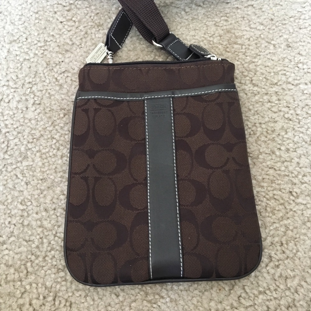 Brown Coach Crossbody